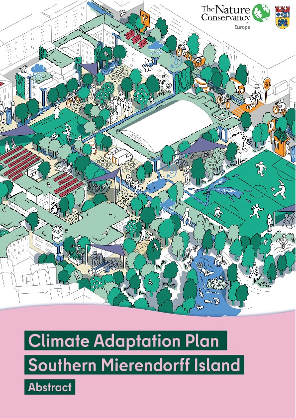 Cover of the Climate Adaptation Plan.