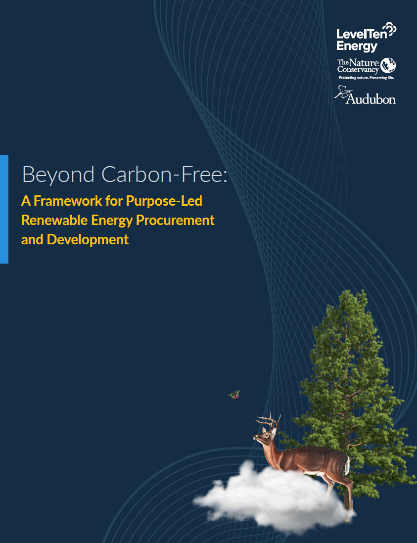 A Framework for Purpose-Led Renewable Energy Procurement and Development