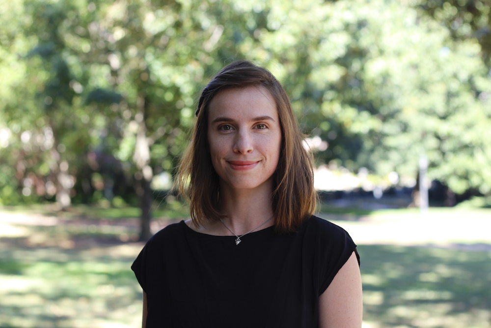 Anna Jane Jones smiles for her portrait.