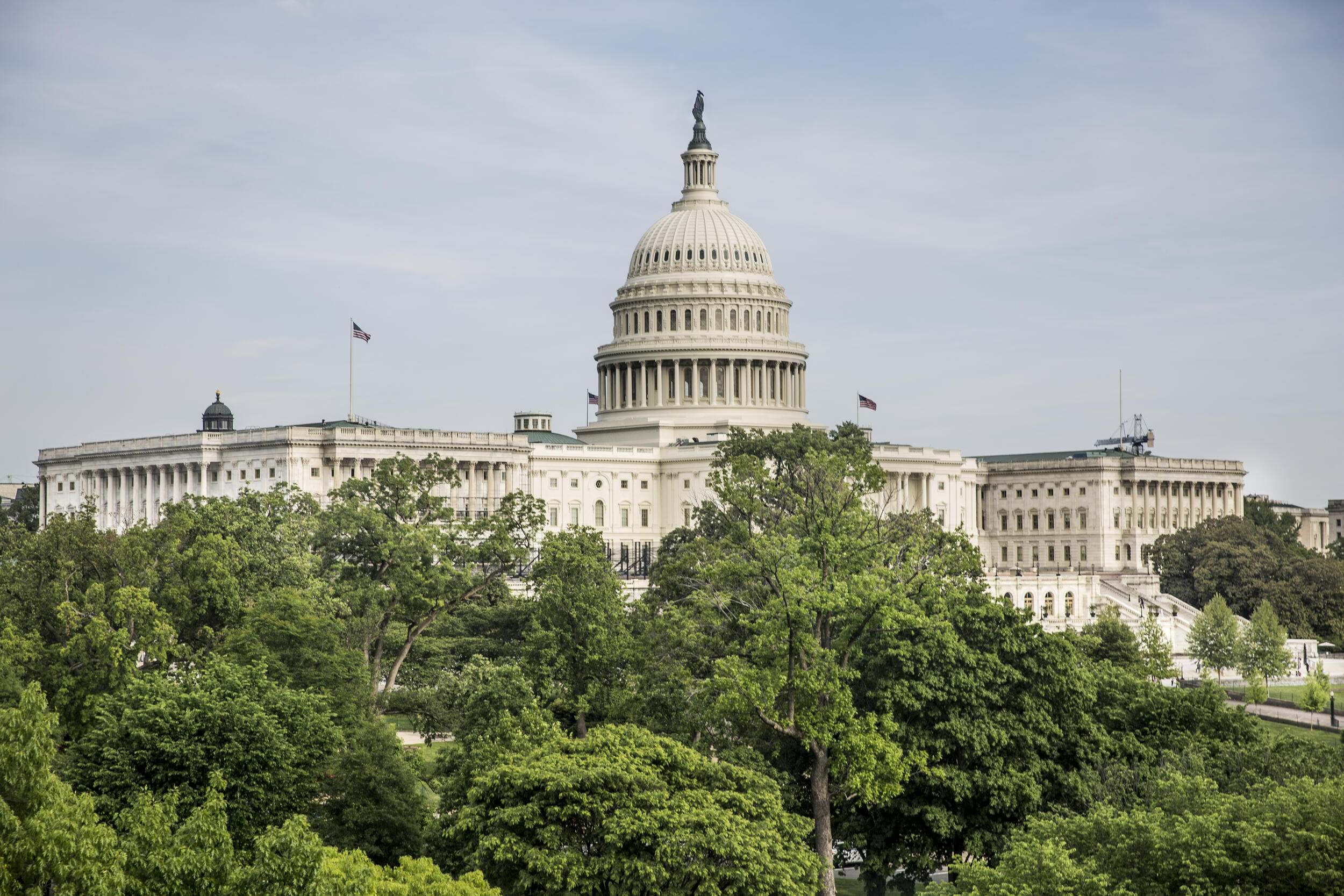 The U.S. Capitol building.