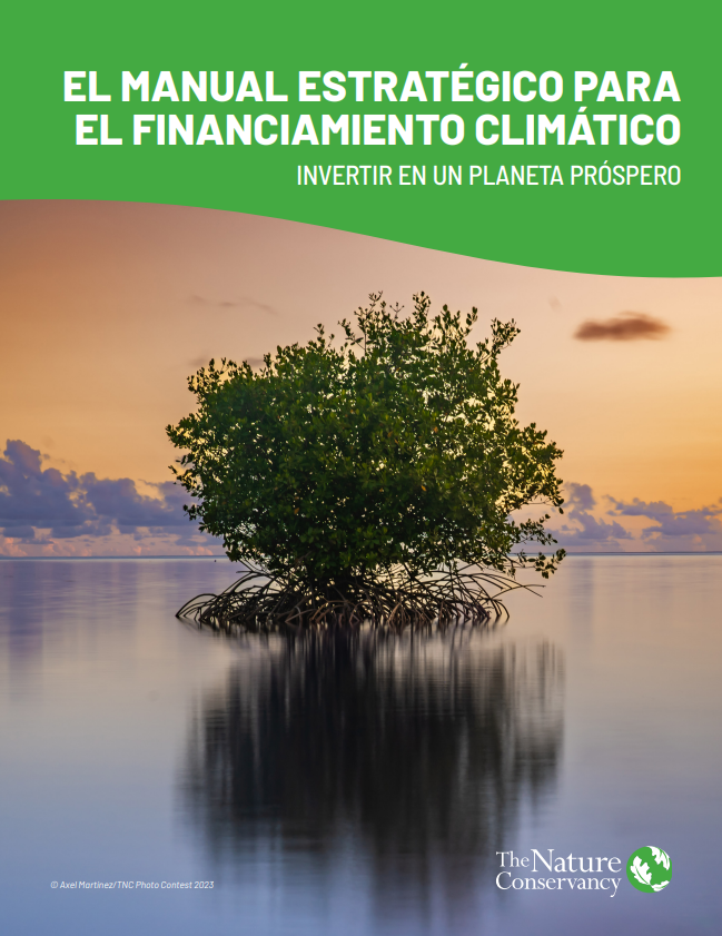 Portada manual estratégico para financiamiento climático